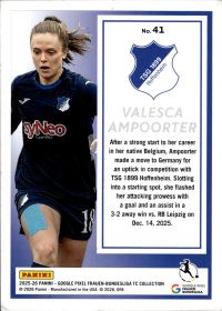 Valesca Ampoorter - Panini Frauen-Bundesliga TC Collection Base Set 2025-26, Nr. 41
