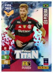 Léo Pereira - Panini Adrenalyn XL FIFA 365 Prime Titan 2026-27, Nr. 244 – Insert