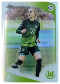 Janina Minge - Topps Chrome UEFA Women's Champions League Base Set 2025-26, Nr. 84 – Refractor