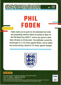 Phil Foden - Panini Donruss Base Set 2023-24, Nr. 12