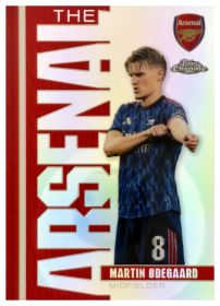 Martin Ødegaard - Topps Chrome Arsenal Team Set The Arsenal 2025-26, Nr. TA-5 – Insert