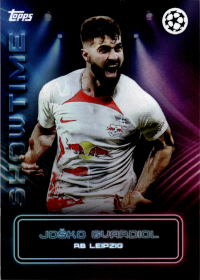 Joško Gvardiol - Topps UEFA Club Competitions Showtime 2023-24