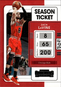 Zach LaVine - Panini Contenders Season Ticket 2021-22, Nr. 46