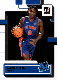 Jalen Duren - Panini Donruss Rated Rookie 2022-23, Nr. 213 – Rookie Card