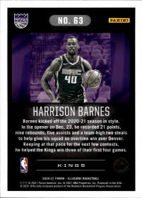 Harrison Barnes - Panini Illusions Base Set 2020-21, Nr. 63