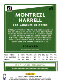 Montrezl Harrell - Panini Donruss Base Set 2020-21, Nr. 108