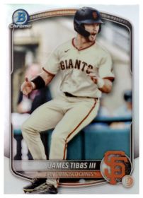 James Tibbs III - Topps Bowman Chrome Prospects 2025, Nr. BCP-39