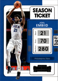 Joel Embiid - Panini Contenders Season Ticket 2021-22, Nr. 67