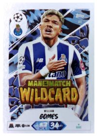 William Gomes - Topps Match Attax UEFA Club Competitions Man of the Match Wildcard 2026-27, Nr. 311