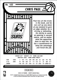 Chris Paul - Panini Hoops Base Set 2022-23, Nr. 165