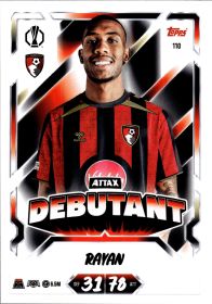 Rayan - Topps Match Attax UEFA Club Competitions Attax Debutant 2026-27, Nr. 110