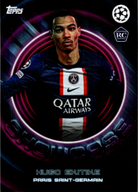 Hugo Ekitike - Topps UEFA Club Competitions Showcase 2023-24