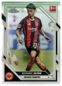 Nathaniel Brown - Topps Chrome Bundesliga Base Set 2025-26, Nr. 23