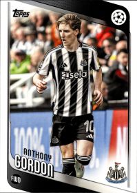 Anthony Gordon - Topps UEFA Club Competitions Base Set 2025-26, Nr. 159
