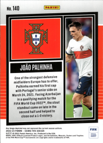 João Palhinha - Panini Score FIFA Base Set 2022-23, Nr. 140