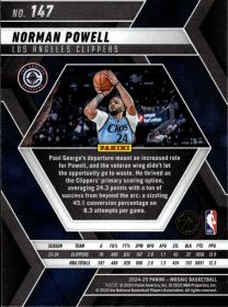 Norman Powell - Panini Mosaic Base Set 2024-25, Nr. 147