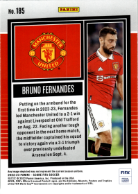 Bruno Fernandes - Panini Score FIFA Base Set 2022-23, Nr. 185