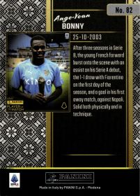 Ange-Yoan Bonny - Panini Player of the Match Base Set 2024-25, Nr. 82 – Rookie Card