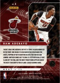 Bam Adebayo - Panini Donruss Power in the Paint 2021-22, Nr. 4