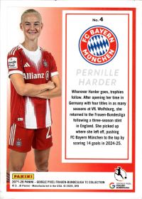 Pernille Harder - Panini Frauen-Bundesliga TC Collection Base Set 2025-26, Nr. 4