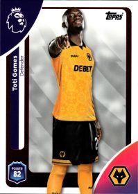 Toti Gomes - Topps Match Attax Premier League Base Set 2025-26, Nr. 294
