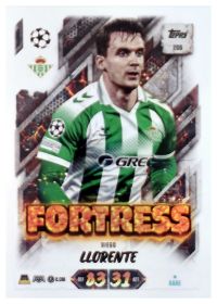 Diego Llorente - Topps Match Attax UEFA Club Competitions Fortress 2026-27, Nr. 206