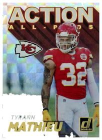 Tyrann Mathieu - Panini Donruss Action All-Pros 2021, Nr. AP16 – Insert