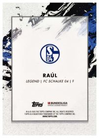 Raúl - Topps Inception Bundesliga Legacy 2024-25