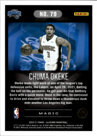 Chuma Okeke - Panini Illusions Base Set 2020-21, Nr. 79
