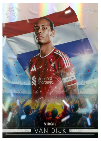 Virgil van Dijk - Topps Flagship Premier League Flying the Flag 2026-27, Nr. FF 16 – Insert