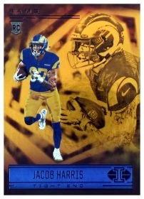 Jacob Harris - Panini Illusions Base Set 2021, Nr. 96 – Rookie Card, Trophy Collection Orange