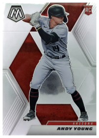 Andy Young - Panini Mosaic Base Set 2021, Nr. 210 – Rookie Card