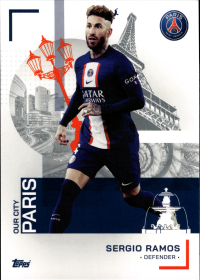 Sergio Ramos - Topps Paris Saint-Germain Official Team Set 2023-24, Nr. 32