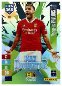 Vangelis Pavlidis - Panini Adrenalyn XL FIFA 365 Max Dominator 2026-27, Nr. 286 – Insert