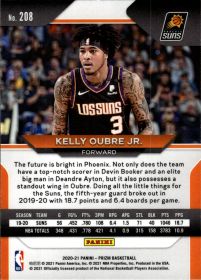 Kelly Oubre Jr. - Panini Prizm Base Set 2020-21, Nr. 208