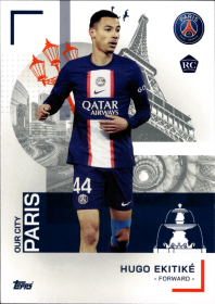 Hugo Ekitiké - Topps Paris Saint-Germain Official Team Set 2023-24, Nr. 31