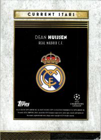 Dean Huijsen - Topps Deco UEFA Club Competitions Current Stars 2025-26