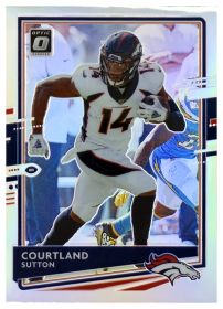 Courtland Sutton - Panini Donruss Optic Base Set 2020, Nr. 34 – Holo