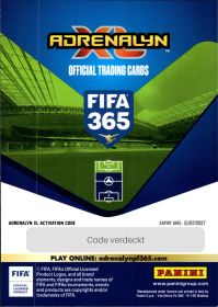 Ousmane Dembélé - Panini Adrenalyn XL FIFA 365 Fan Favourites 2026-27, Nr. 416 – Blue, Insert