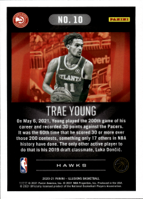 Trae Young - Panini Illusions Base Set 2020-21, Nr. 10