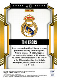 Toni Kroos - Panini Score FIFA Base Set 2023-24, Nr. 181