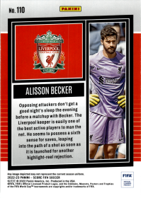 Alisson Becker - Panini Score FIFA Base Set 2022-23, Nr. 110