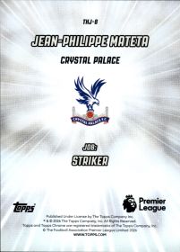Jean-Philippe Mateta - Topps Chrome Premier League That's His Job 2025-26, Nr. THJ-8 – Insert