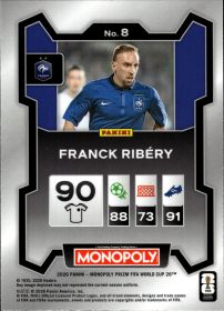 Franck Ribéry - Panini Prizm Monopoly FIFA World Cup Base Set 2026, Nr. 8