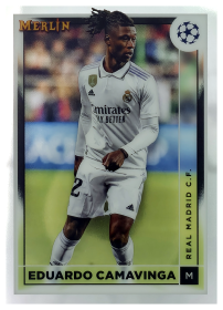 Eduardo Camavinga - Topps Merlin Chrome UEFA Club Competitions Base Set 2022-23, Nr. 121