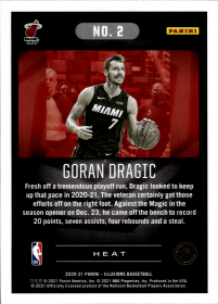 Goran Dragic - Panini Illusions Base Set 2020-21, Nr. 2