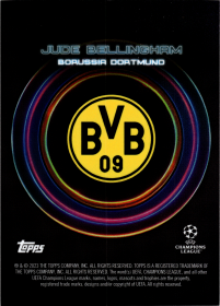 Jude Bellingham - Topps UEFA Club Competitions Showtime 2023-24