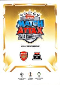 Gabriel Martinelli - Topps Match Attax UEFA Club Competitions Base Set 2026-27, Nr. 20