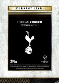 Cristian Romero - Topps Deco UEFA Club Competitions Current Stars 2025-26