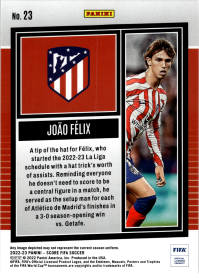 João Félix - Panini Score FIFA Base Set 2022-23, Nr. 23